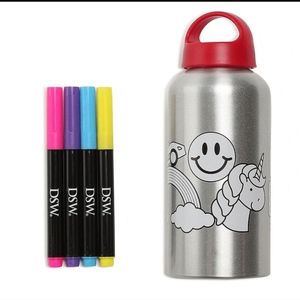 DSW Color Your Own Water Bottle Set